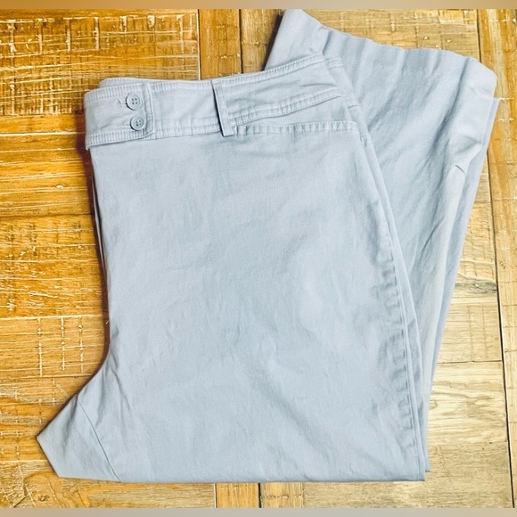 Lane Bryant Periwinkle Blue Capris size 22 - Picture 2 of 8